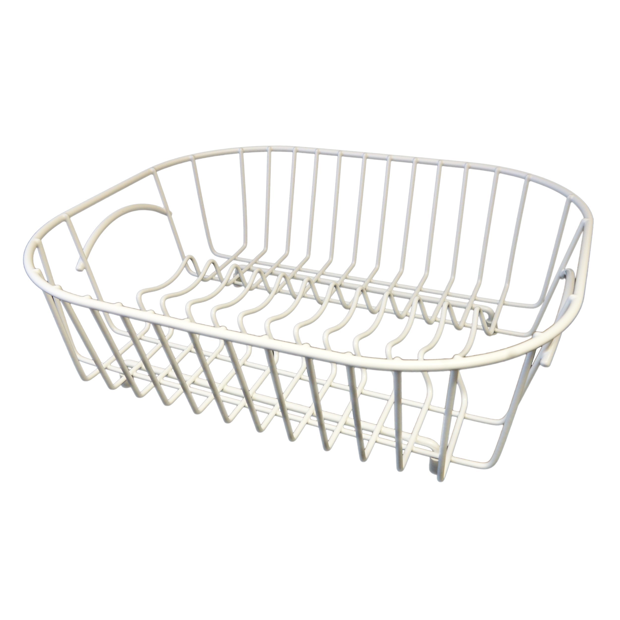 Delfinware Plate Sink Basket, White